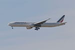 F-GSQK @ LFPG - Boeing 777-328ER, Short approach rwy 08R, Roissy Charles De Gaulle airport (LFPG-CDG) - by Yves-Q
