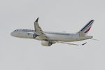 F-HZUC @ LFPG - Airbus A220-300, Take off rwy 08L, Roissy Charles De Gaulle airport (LFPG-CDG) - by Yves-Q