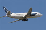 YR-BGD @ LFPG - Boeing 737-38J, Take off rwy 09R, Roissy Charles De Gaulle airport (LFPG-CDG) - by Yves-Q
