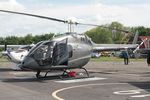 G-WORD @ EGTB - G-WORD 2023 Bell 505 Jet Ranger X Booker 17.05.24 (1)