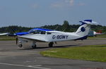 G-BOWY @ EGLK - Piper PA-28RT-201T Turbo Arrow at Blackbushe. Ex N404EL