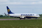 EI-EVL @ EGSH - Just landed at Norwich. - by Graham Reeve