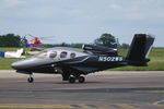 N502WS @ EGSH - Just landed at Norwich.