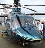 HB-XOX @ EDNY - AgustaWestland (Leonardo) AW139 at the AERO 2024, Friedrichshafen