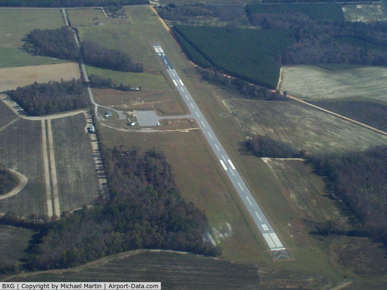 Burke County Airport (BXG) - Burke County Airport - See added runway extension
