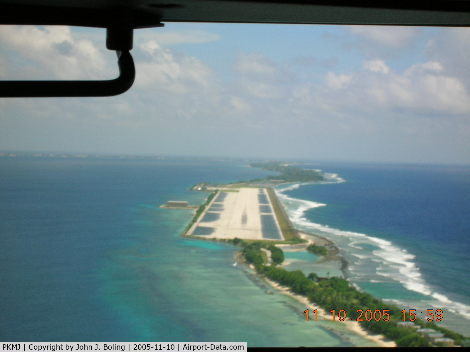 Marshall Islands International Airport (Amata Kabua Int'l), Majuro Marshall Islands (PKMJ) - Marshall Islands Intl. Approx 2000nm wsw of Hawaii