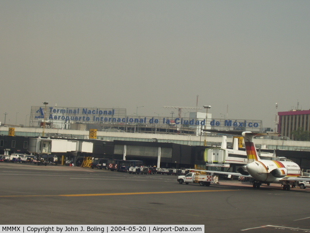 Lic. Benito Juárez International Airport, Mexico City, Distrito Federal Mexico (MMMX) - Airside of Mexico City Terminal