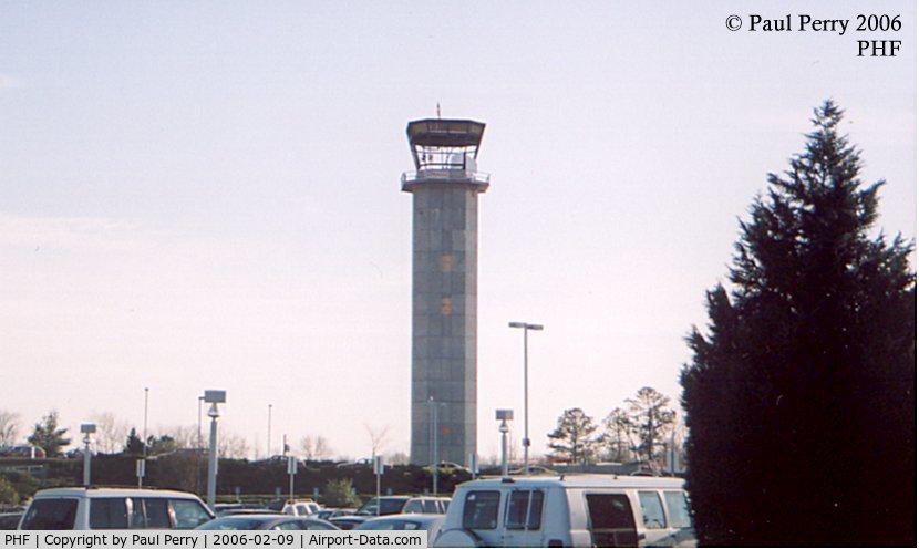 Newport News/williamsburg International Airport (PHF) - Just off from the terminal, the new ATC tower is nearly finished