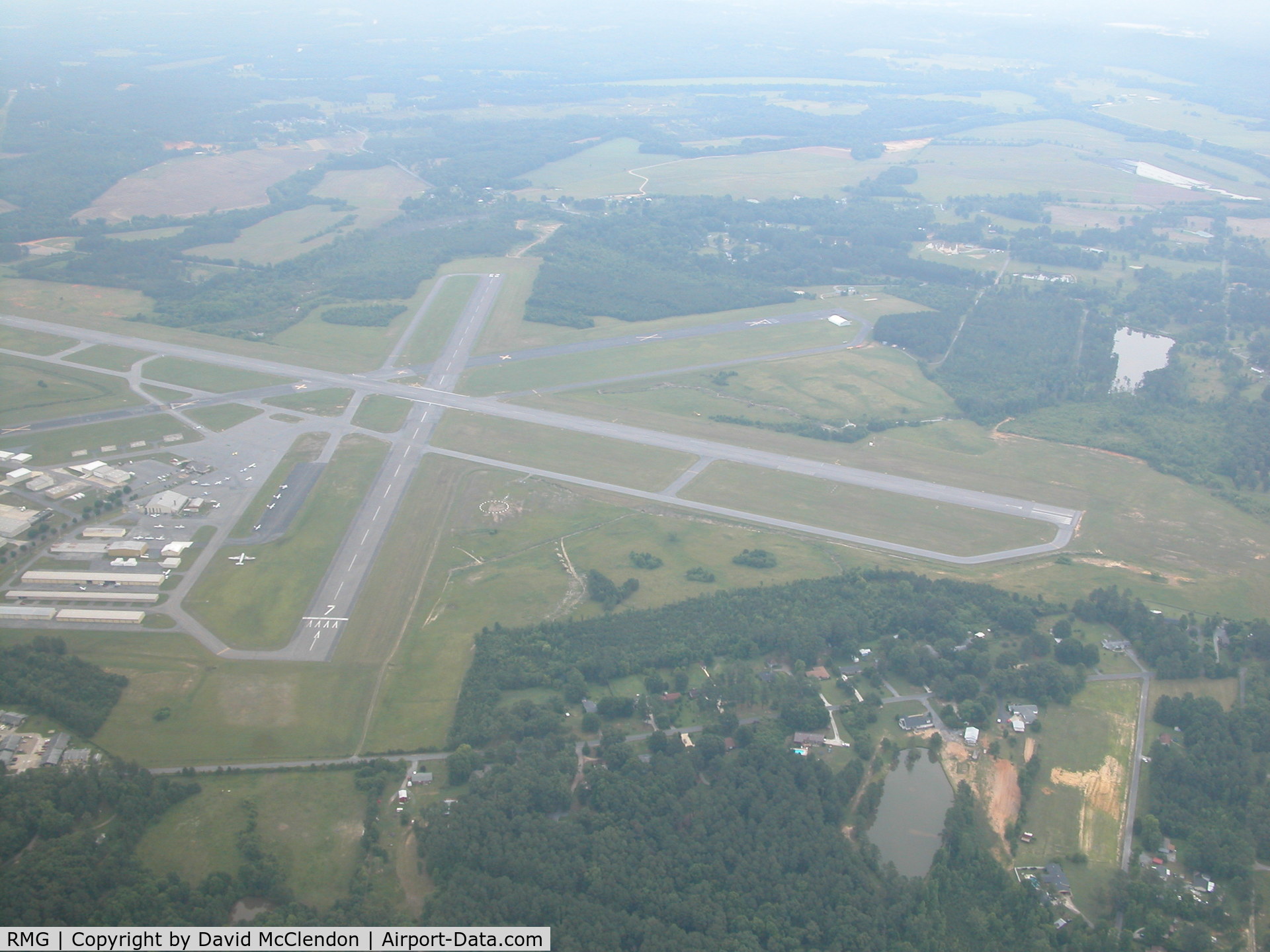 Richard B Russell Airport (RMG) - in the pattern for rwy 01