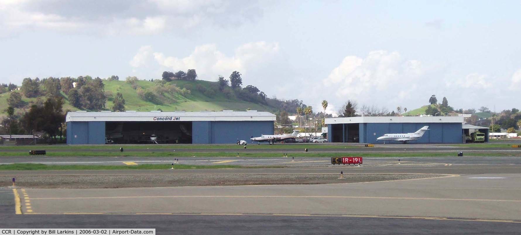 Buchanan Field Airport (CCR) - Concord Jet facility on the West side of the field.