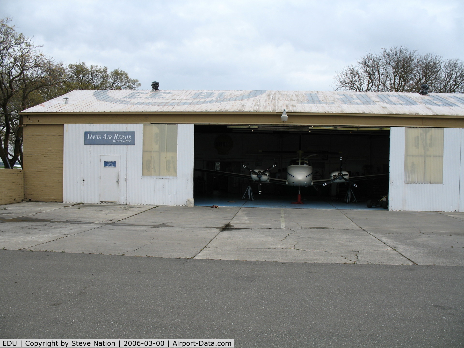 University Airport (EDU) - Davis Air Repair Hangar