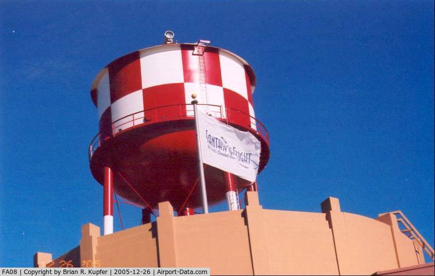 Orlampa Inc Airport (FA08) - Tower and Flag
