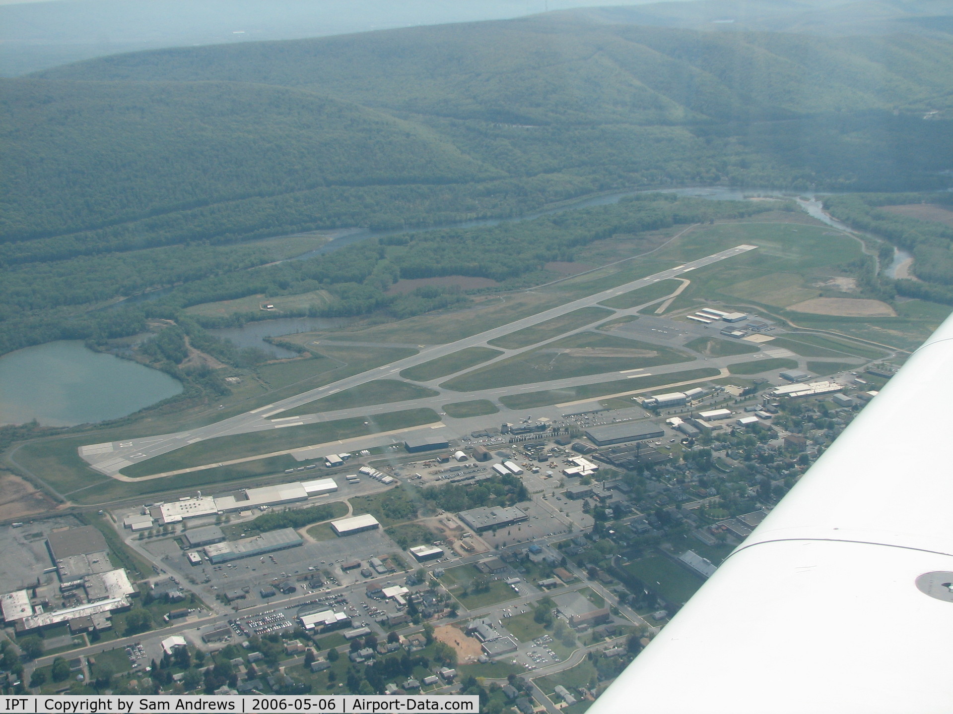 Williamsport Regional Airport (IPT) - After the break in the overhead approach behind an L-36 Albatross