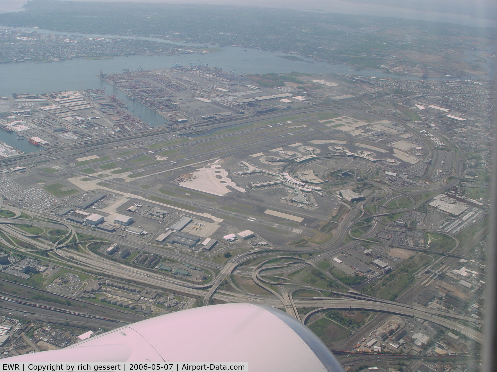 Newark Liberty International Airport (EWR) - EWR after takeoff