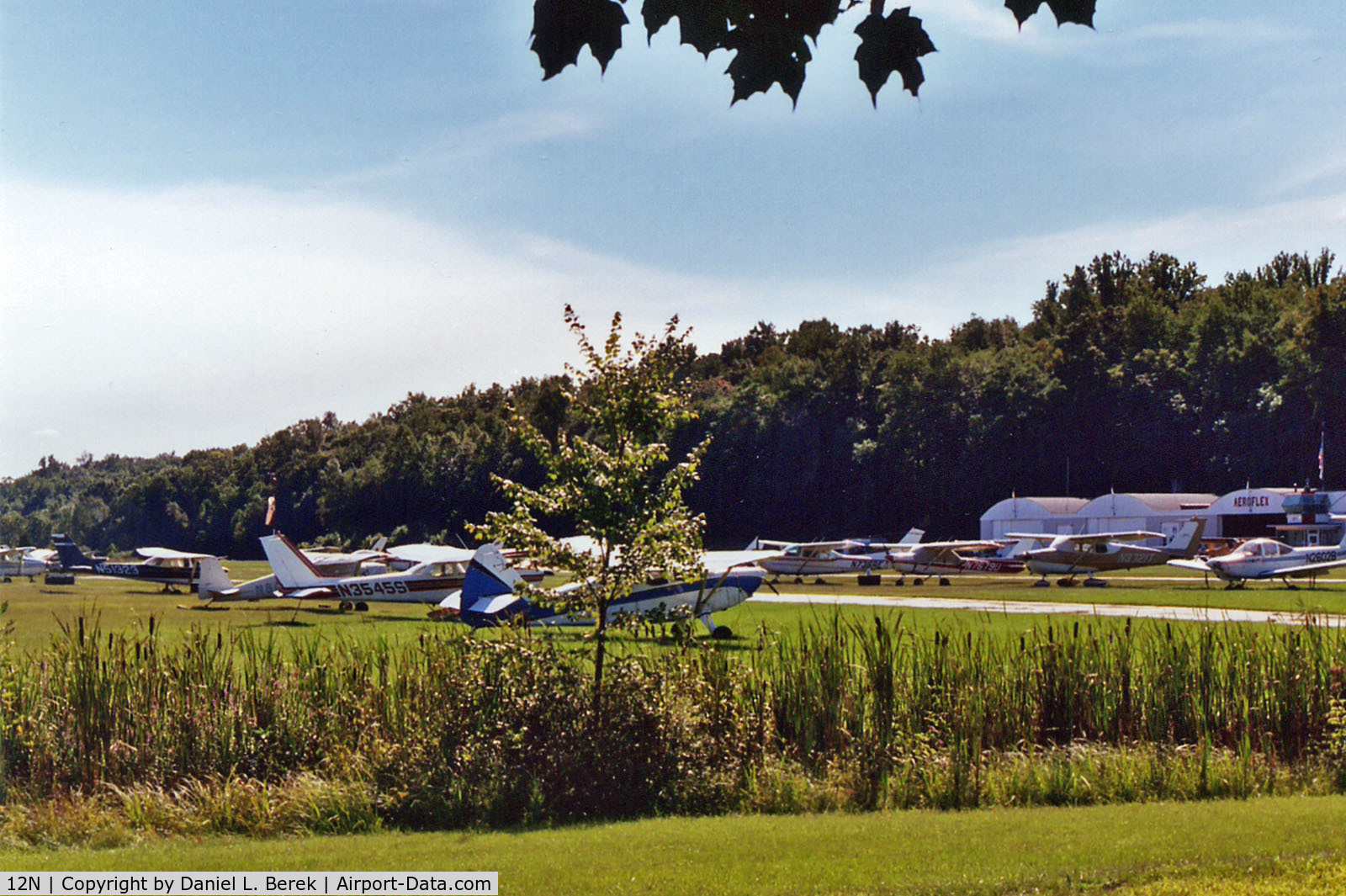 Aeroflex-andover Airport (12N) - Beautiful Aeroflex-Andover Airport is located in the middle of a state park in Sussex County, NJ.