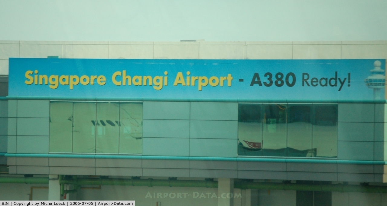 Singapore Changi Airport, Changi Singapore (SIN) - Singapore Airlines will the first to fly the A380 - and Changi is ready!