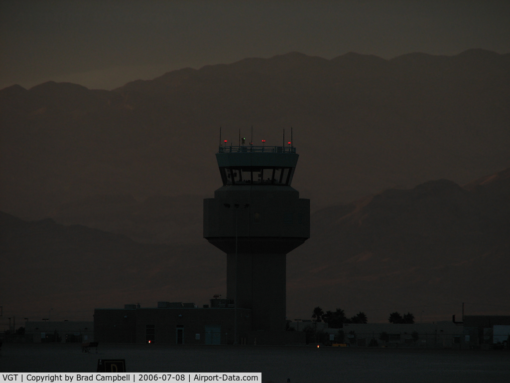 North Las Vegas Airport (VGT) - Looks like a scene from Lord of the Rings.