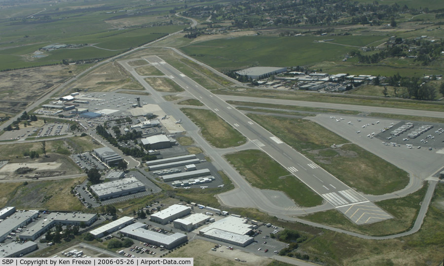 San Luis County Regional Airport (SBP) - San Luis Obispo runway