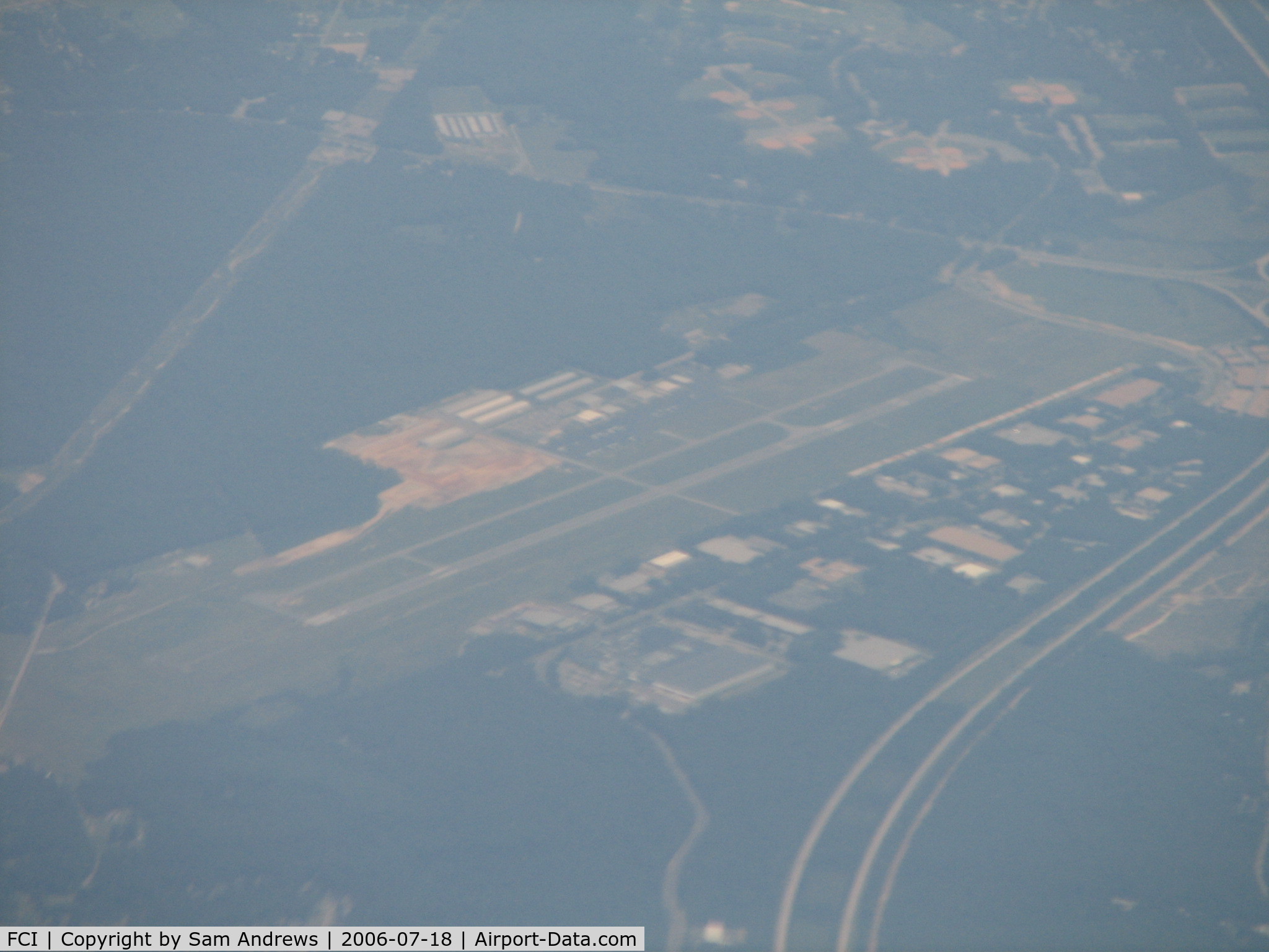 Richmond Executive-chesterfield County Airport (FCI) - on descent into BWI