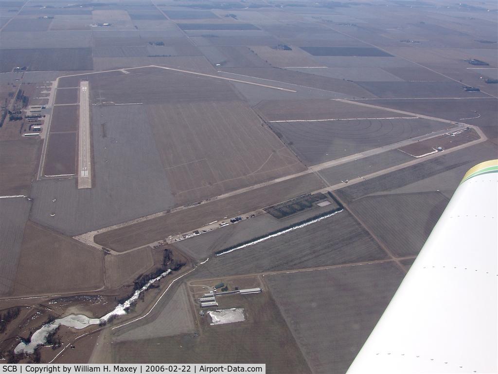 Scribner State Airport (SCB) - Scrivner State in Winter