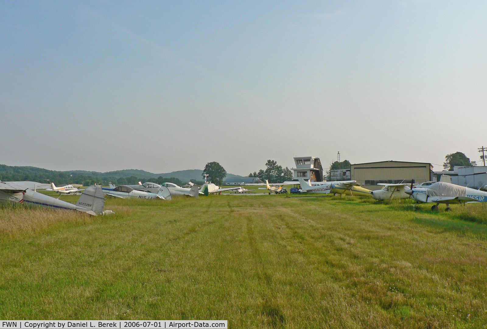 Sussex Airport (FWN) - Sussex is a small, friendly airport with many interesting and old planes.