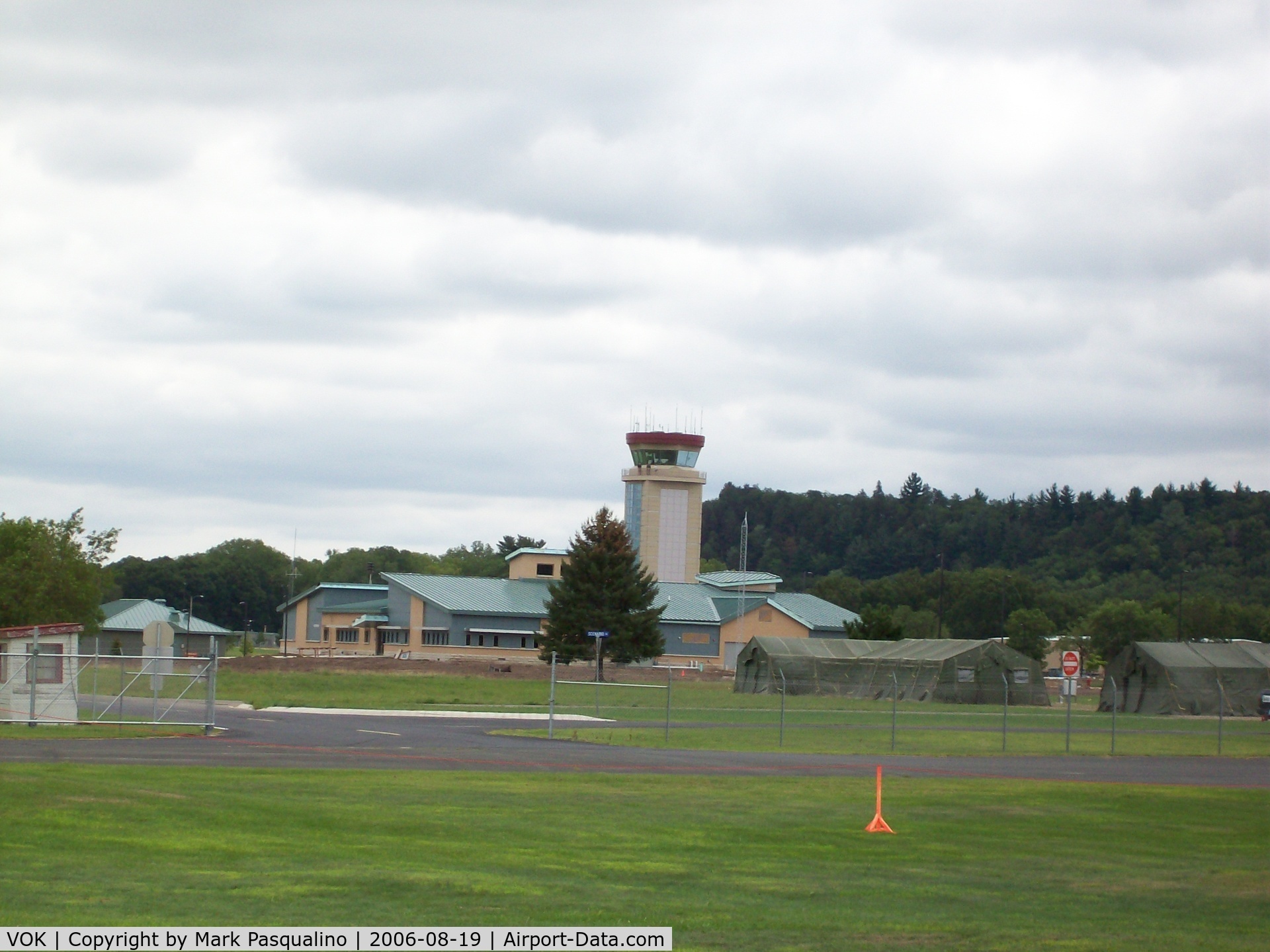 Volk Field Airport (VOK) - Control Tower