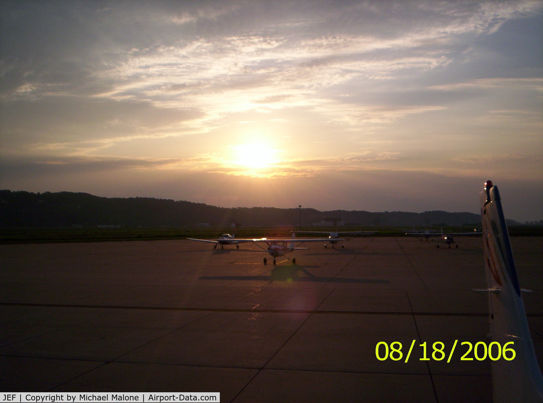 Jefferson City Memorial Airport (JEF) - Sunrise