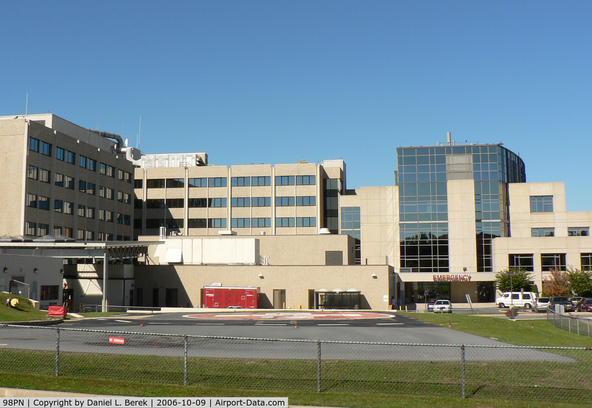 Trauma Center Heliport (98PN) - This is the heliport for the brand-new Cedar Crest trauma center, part of the Lehigh Valley Hospitals network.