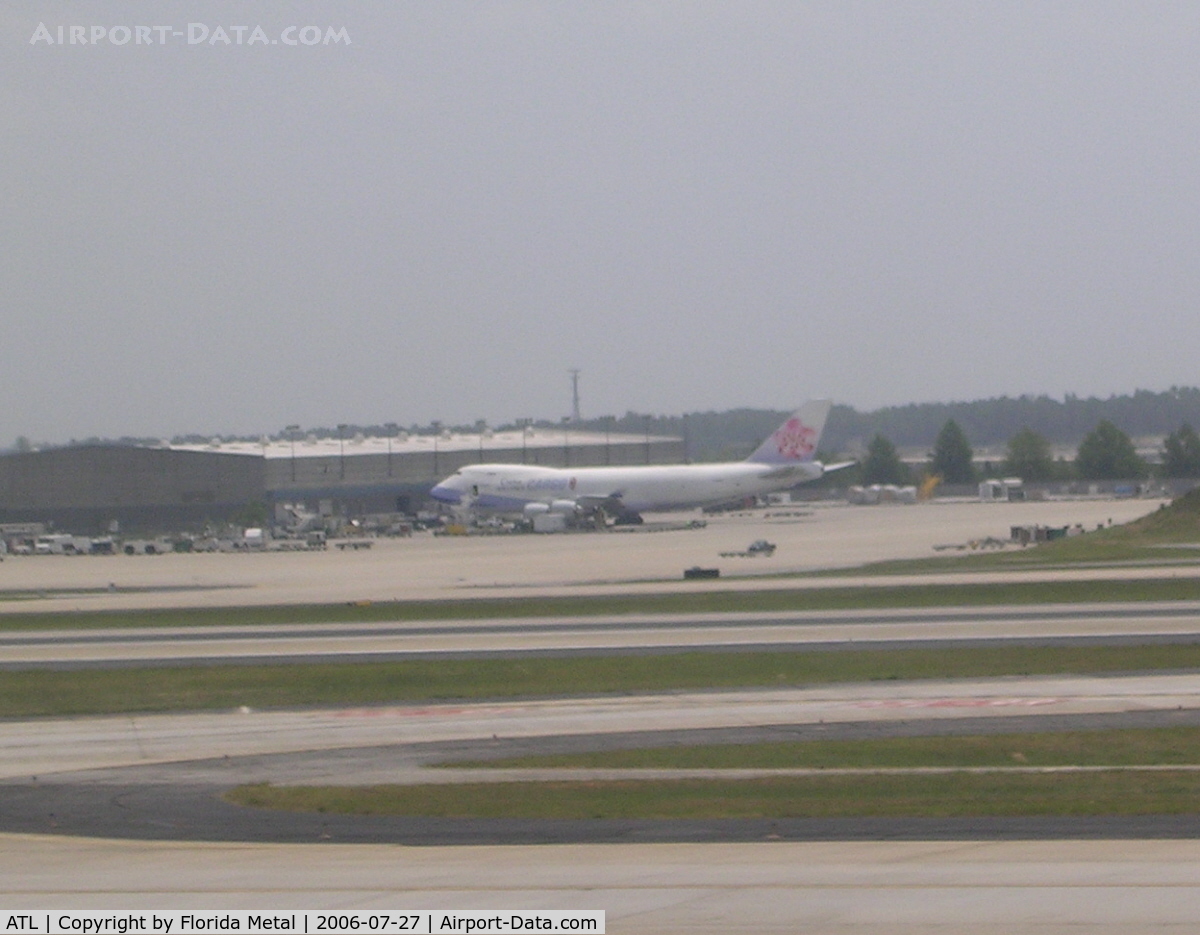 Hartsfield - Jackson Atlanta International Airport (ATL) - China Airlines 747-400 at cargo area on south side