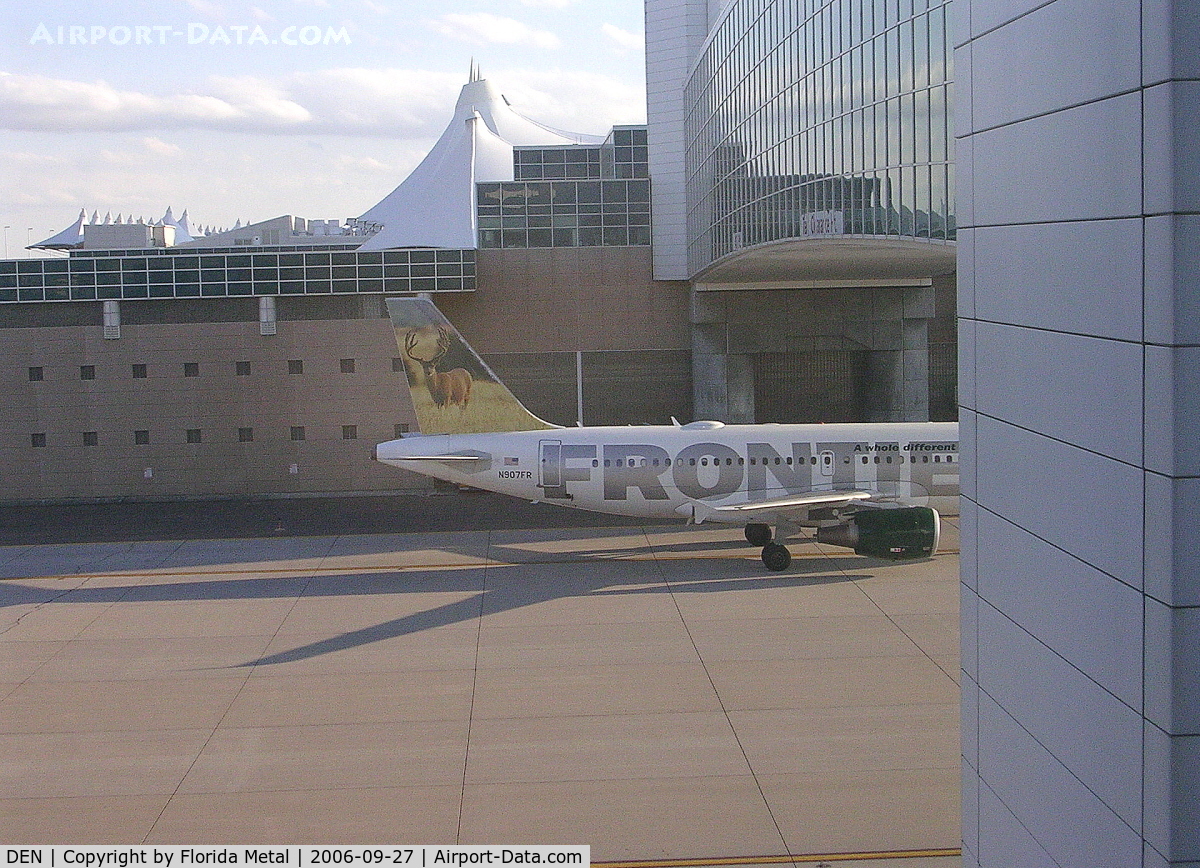 Denver International Airport (DEN) - Bridge from main terminal to Concourse A