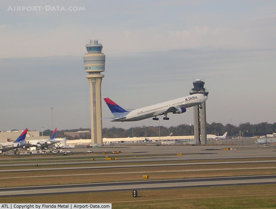 Hartsfield - Jackson Atlanta International Airport (ATL) - Two towers of ATL
