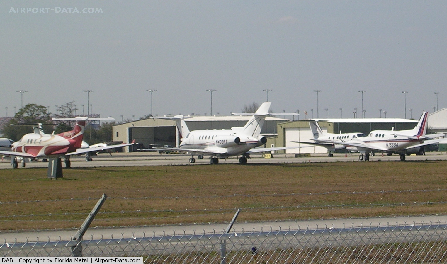 Daytona Beach International Airport (DAB) - Planes in for Busch race