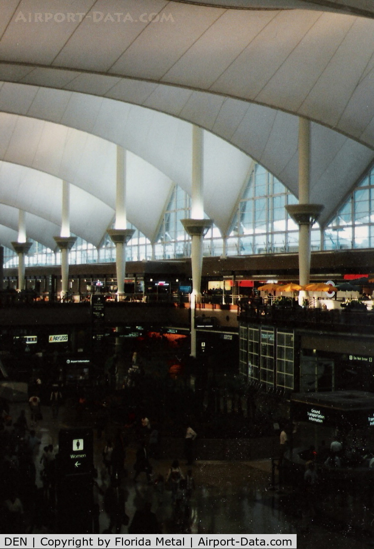 Denver International Airport (DEN) - Inside Terminal 1996