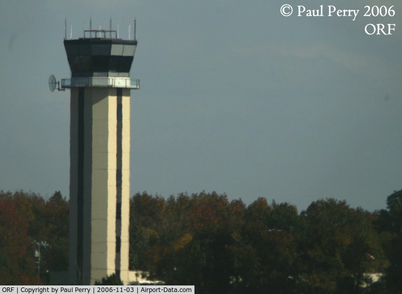 Norfolk International Airport (ORF) - The FAA control tower at Norfolk International