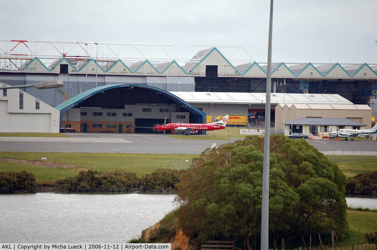 Auckland International Airport, Auckland New Zealand (AKL) - Air Ambulance ZK-LFT in Auckland