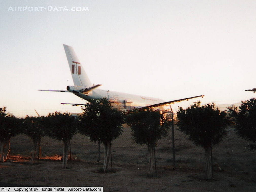 Mojave Airport (MHV) - Ex Korean Air A300 at MHV