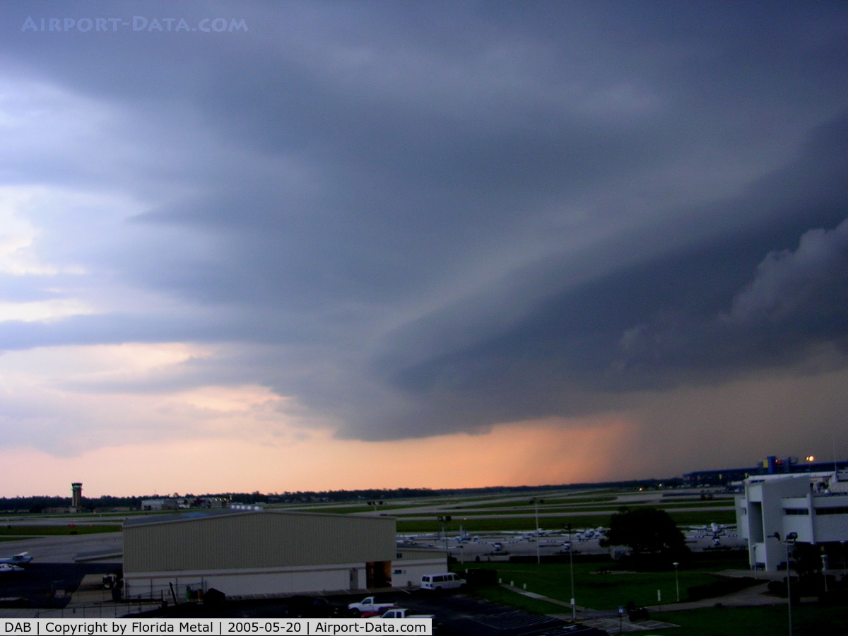 Daytona Beach International Airport (DAB) - Evening storm at Daytona Beach