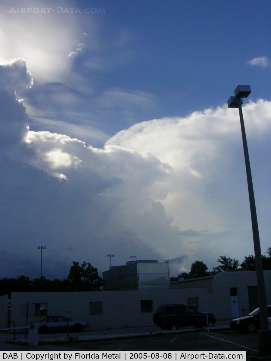 Daytona Beach International Airport (DAB) - Approaching storm taken from Daytona Beach Airport employee lot