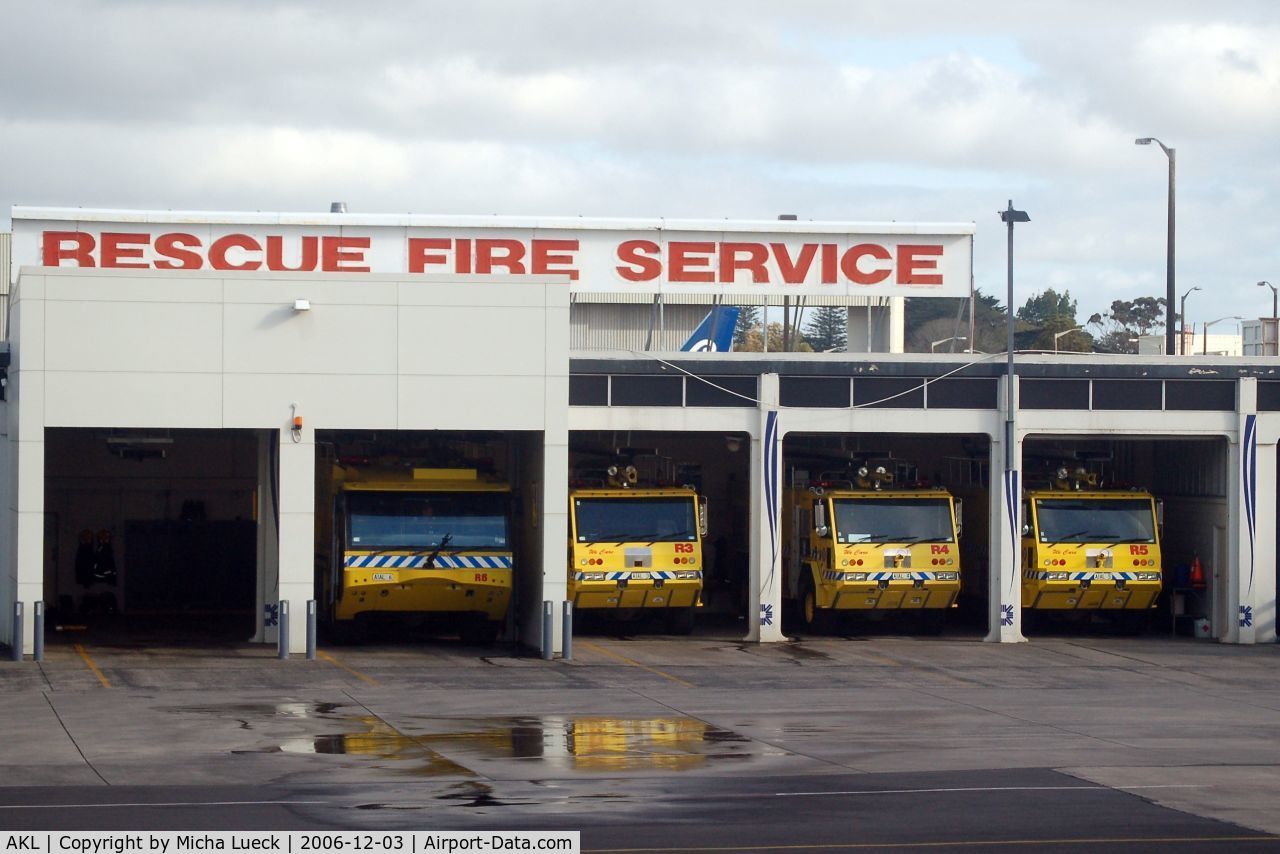 Auckland International Airport, Auckland New Zealand (AKL) - Auckland Airport Fire/Rescue Services