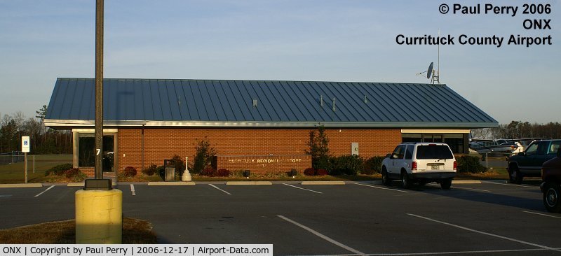 Currituck County Regional Airport (ONX) - The Term/Admin at Currituck airport