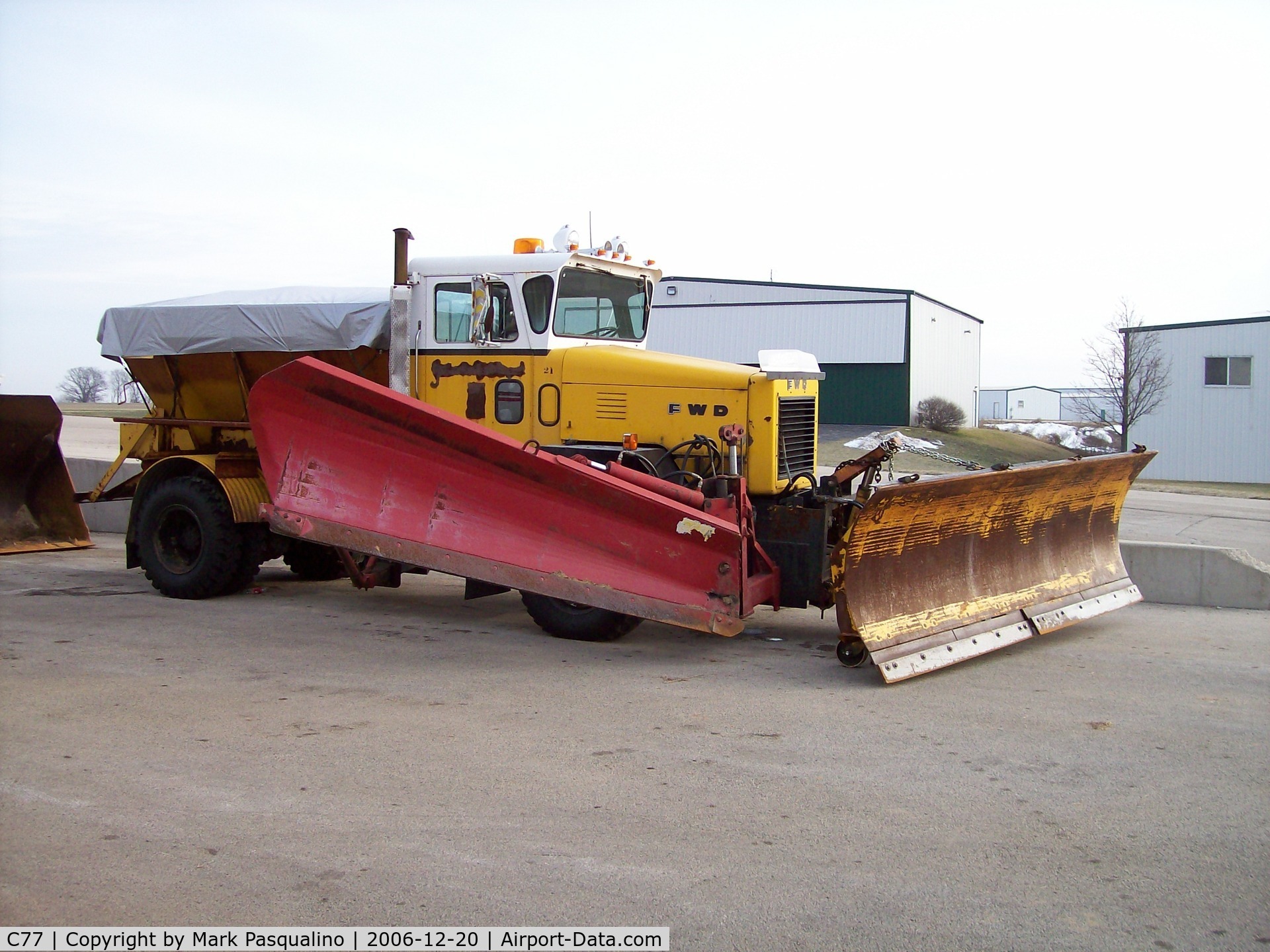 Poplar Grove Airport (C77) - Snow removal truck