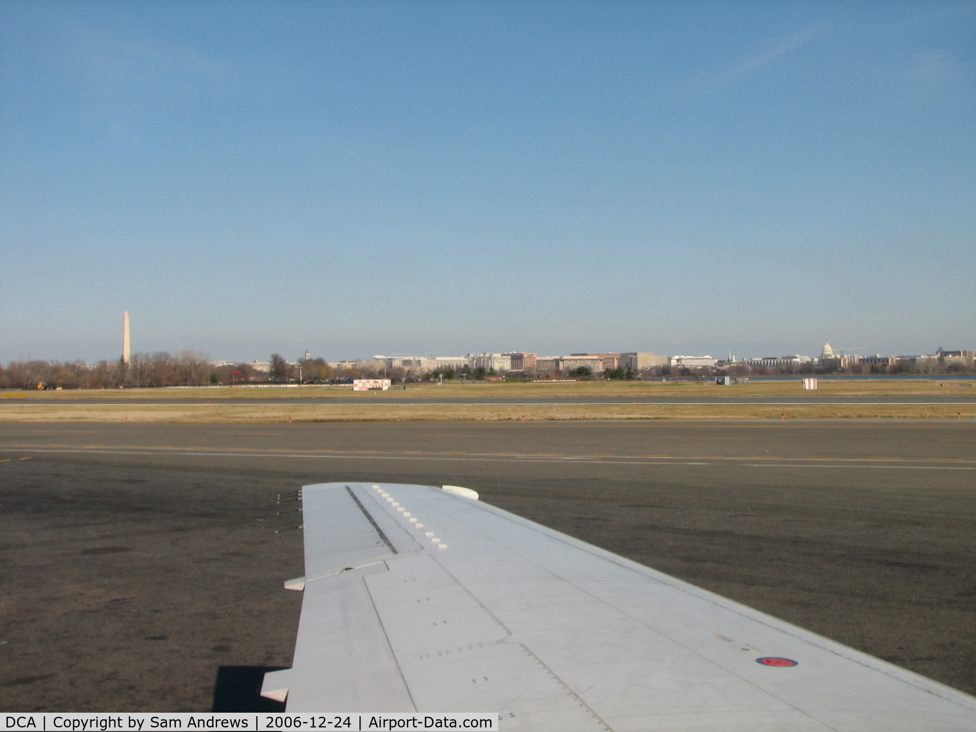 Ronald Reagan Washington National Airport (DCA) - The view