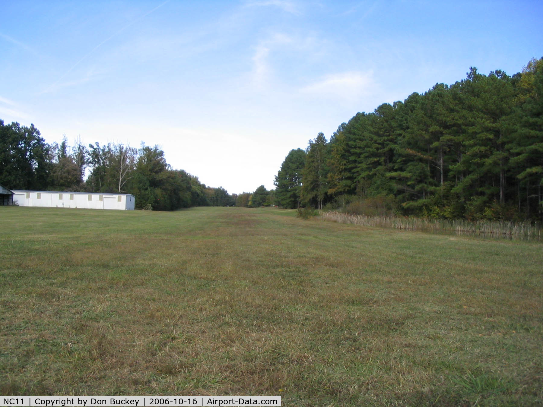 Deck Airpark Airport (NC11) - Runway 4, Deck Air Park, Apex, NC