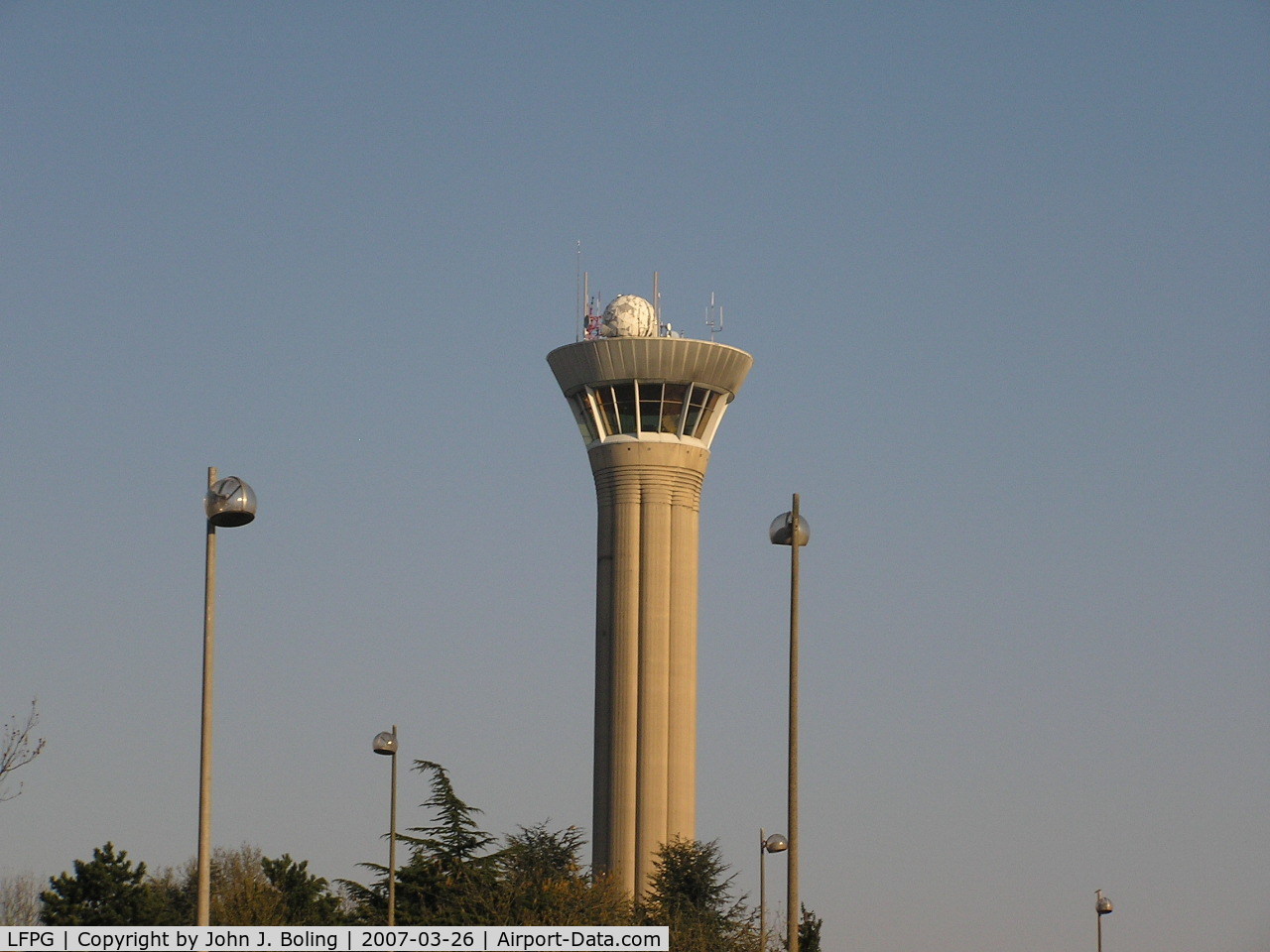 Paris Charles de Gaulle Airport (Roissy Airport), Paris France (LFPG) - Control Tower at Paris Charles-de-Gaulle (CDG)