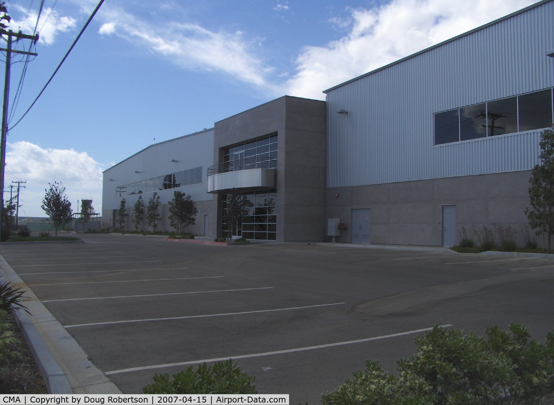 Camarillo Airport (CMA) - New FBO Office and Large Hangars-Completed