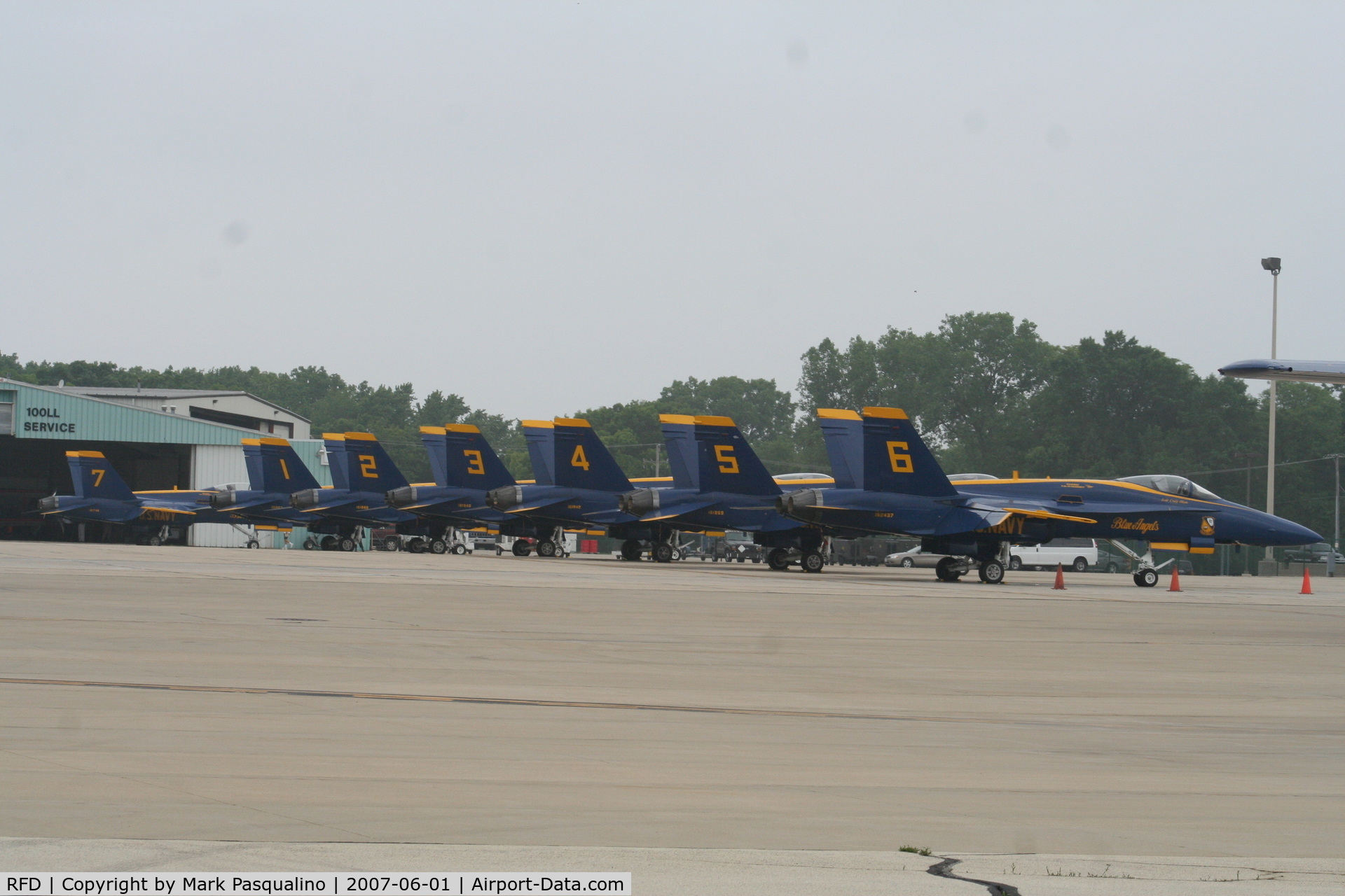 Chicago/rockford International Airport (RFD) - Blue Angels at Rockford