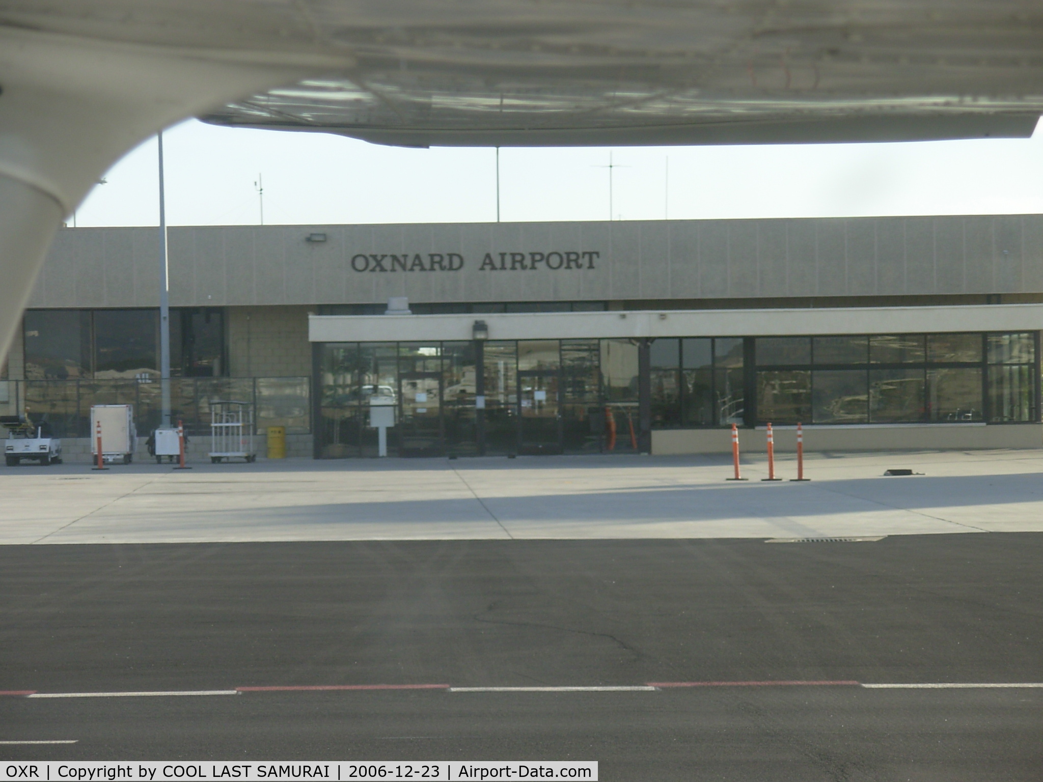 Oxnard Airport (OXR) - TAXIING TO TRANSIENT PARKING