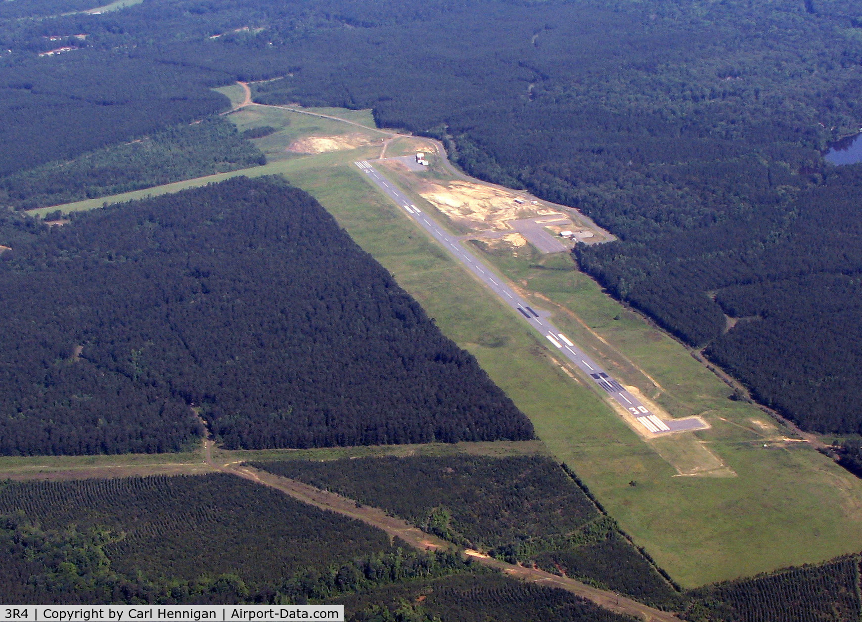 Hart Airport (3R4) - looking N.W.