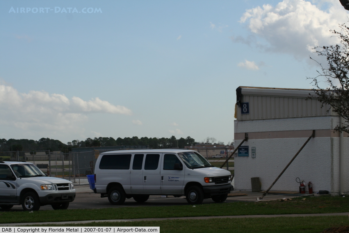 Daytona Beach International Airport (DAB) - Hanger leveled by storm