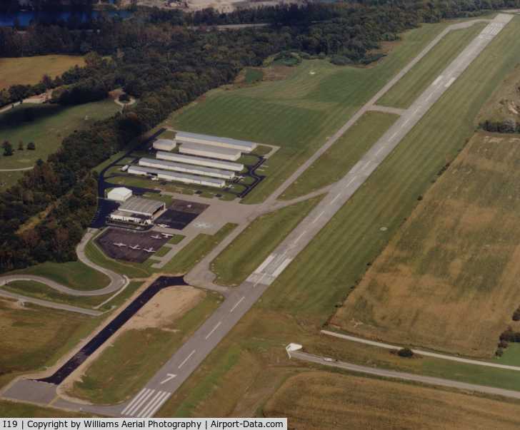 Greene County-lewis A. Jackson Regional Airport (I19) - Complete airport is shown with emphasis on rwy extension and tunnel.